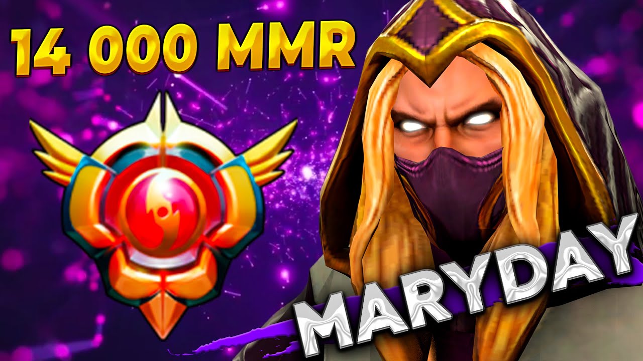 МЕРИДЕЙ ПИКНУЛ ИНВОКЕРА НА 14.000 ММР / maryday invoker dota 2