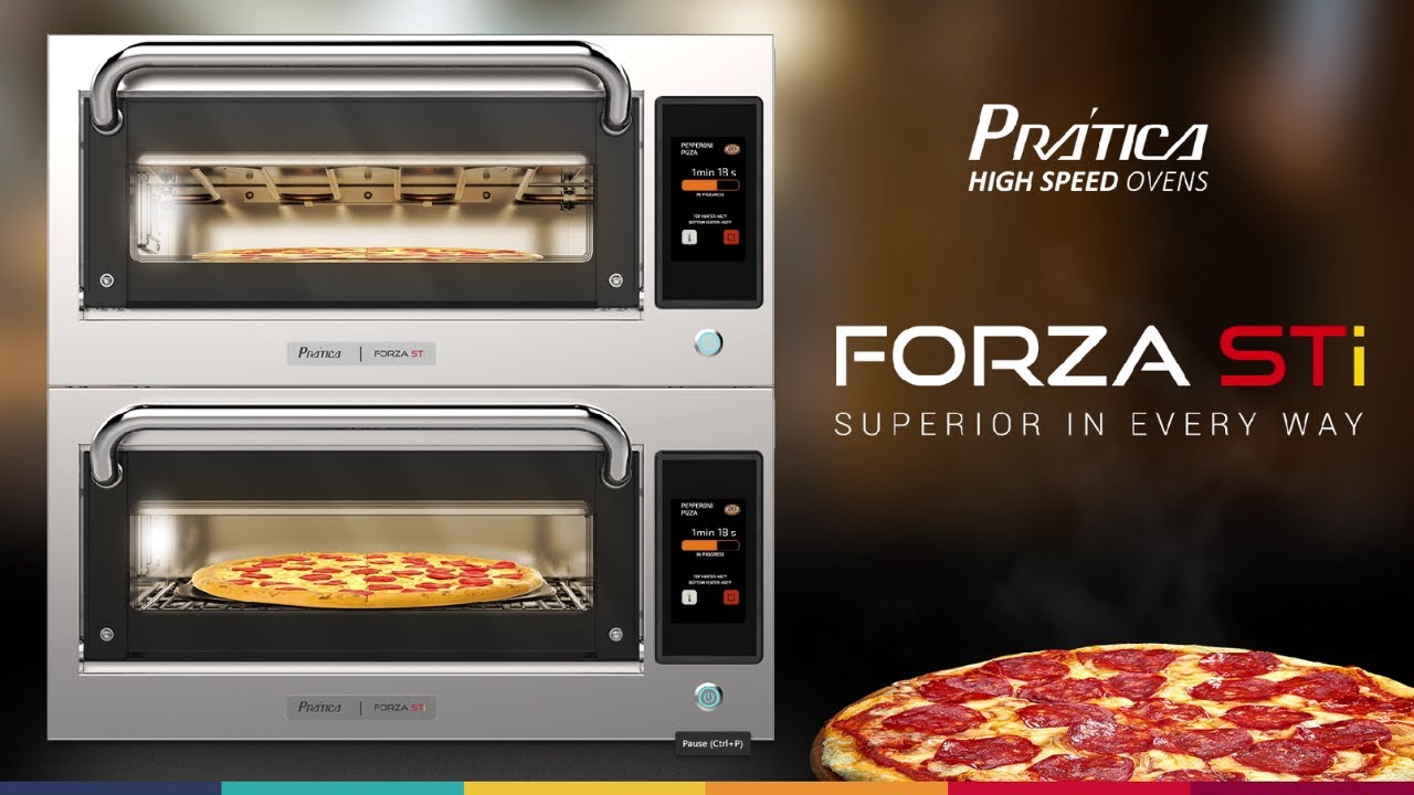 FORZA STi - high speed oven - perfect for pizzas