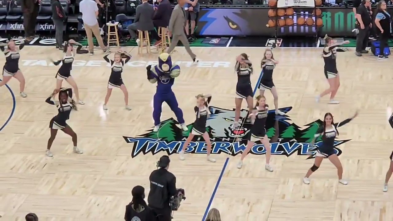 CNHS Fall Cheer- Season 3-Parent angle, Timberwolves game 2025