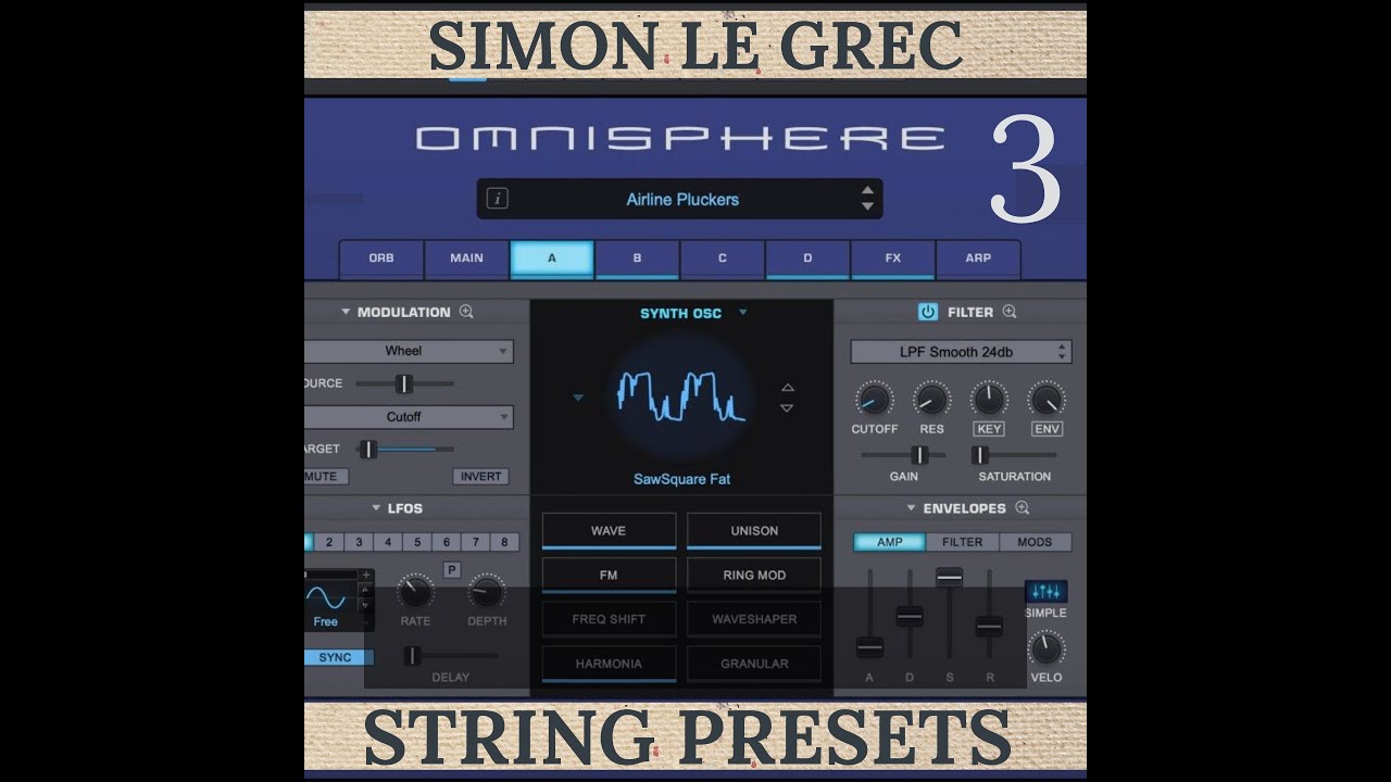 Omnisphere 3 &ndash; Top Strings Presets (New Expansions) 10/10