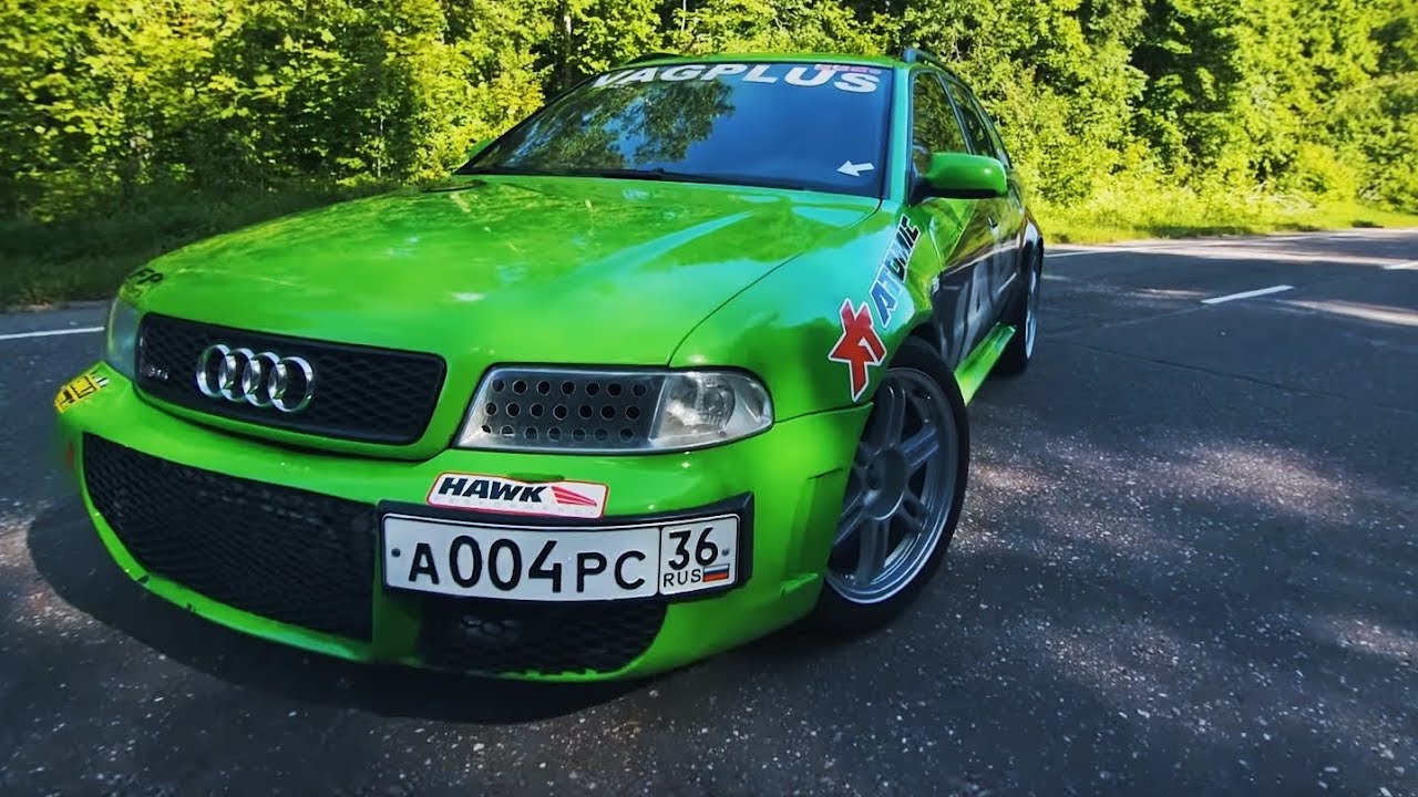 Стресс-тест 850 л.с. Audi RS4 TURBO. Облажался на гонках