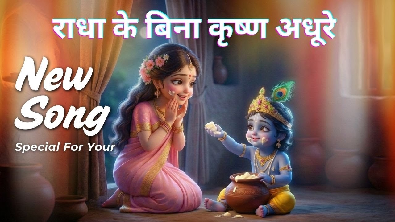 राधा के बिना कृष्ण अधूरे,