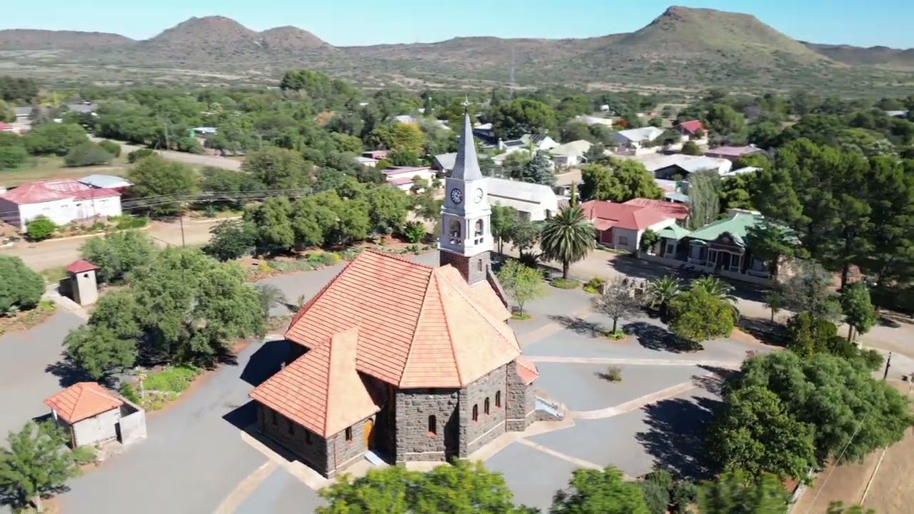 Luckhoff  in the Orange Free State Province of South Africa  4K