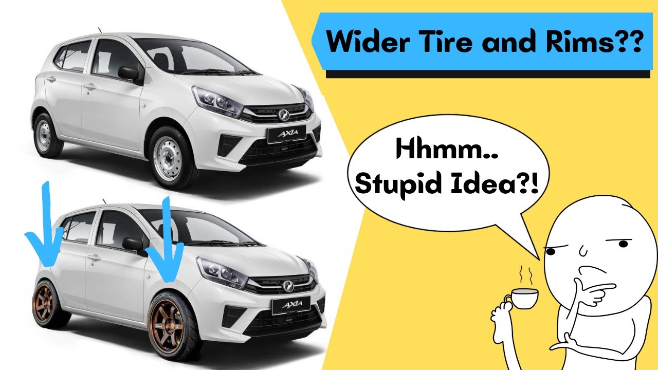 WARNING Wider Tires Could Be Ruining Your Car's Performance