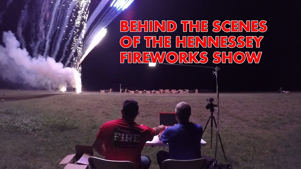 GOING IN - BEHIND THE SCENES OF THE HENNESSEY FIREWORKS SHOW