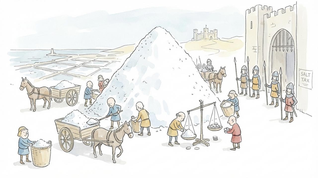 The Great History of Medieval Salt (the mineral that powered economies and wars)