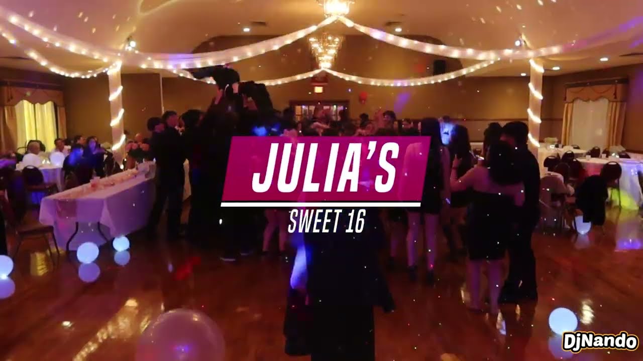 Dj Gig Log: (2022) Hip Hop at a Sweet Sixteen
