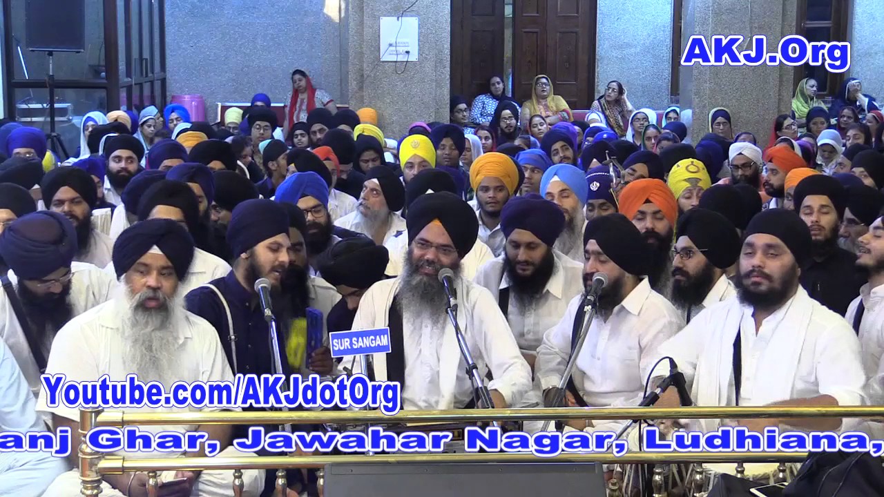 046 Delhi 20May2017 Saturday Evening Reansabaayee Bhai Manpreet Singh Jee