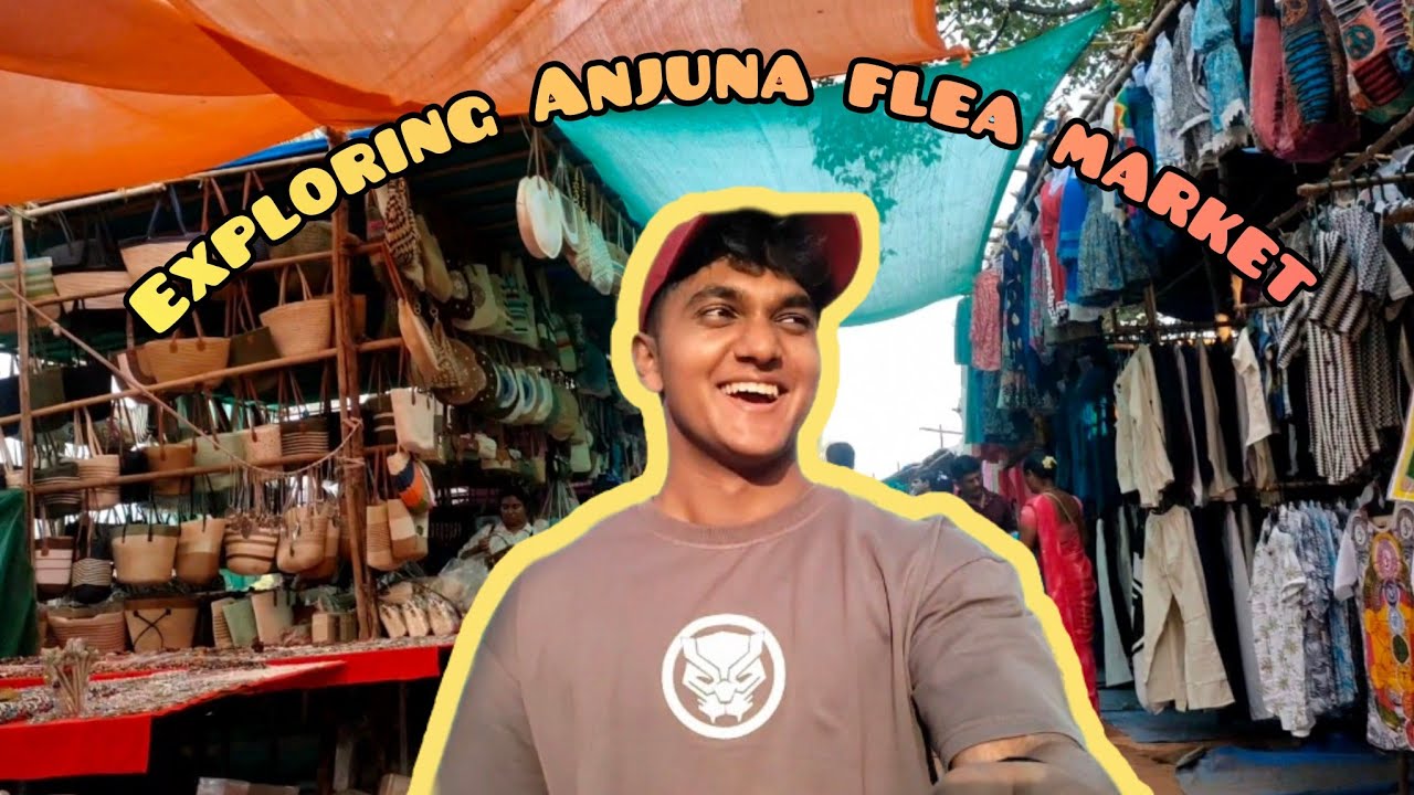 Exploring Goa Anjuna Beach Wednesday Market |Part-2| 