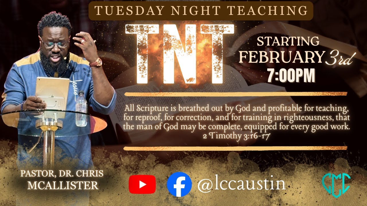Tuesday Night Teaching (TNT) Fasting & Prayer #2