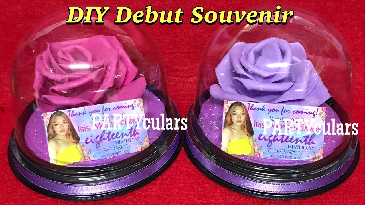 Easy DIY Souvenir for Debut