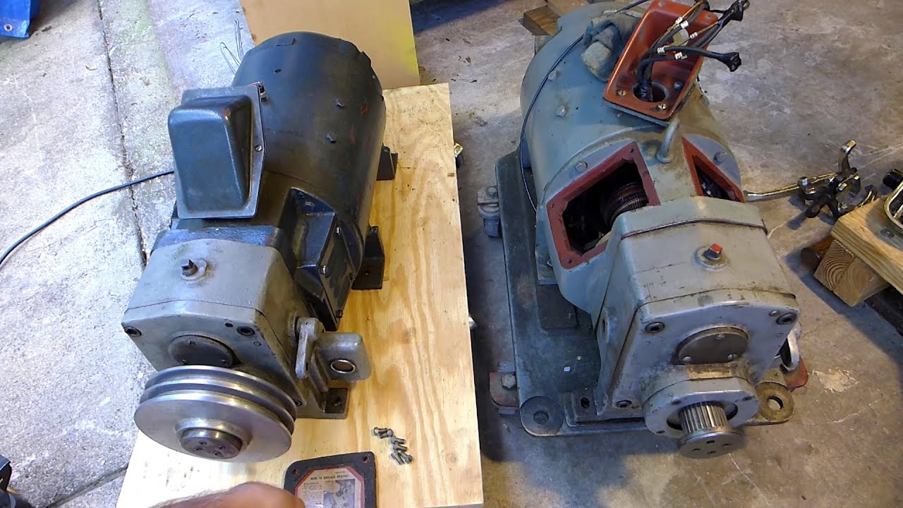 Monarch 10EE:  Part 5 - Motor Swap