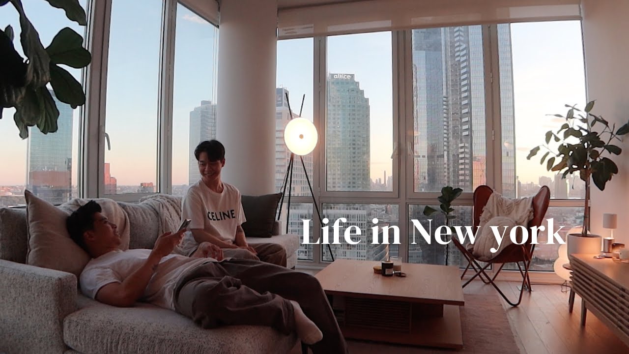 VLOG | 新家派對🎉  兩人的約會夜 在紐約搶阿妹票 中央公園看LISA 🌤️ life in NYC
