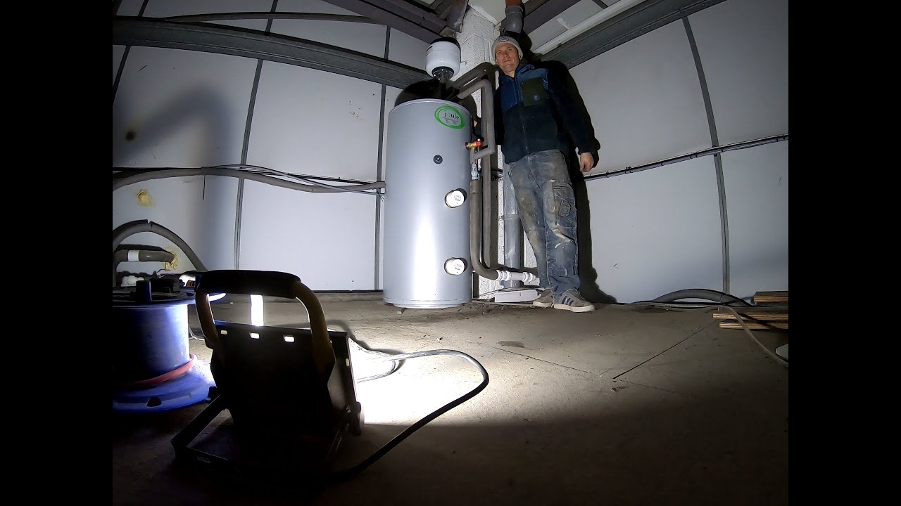 Joule unvented cylinder installation