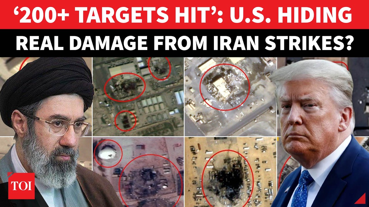 Iran DESTROYS Over 200 US Targets, Satellite Images Reveal REAL DAMAGE To Military Bases In Mideast