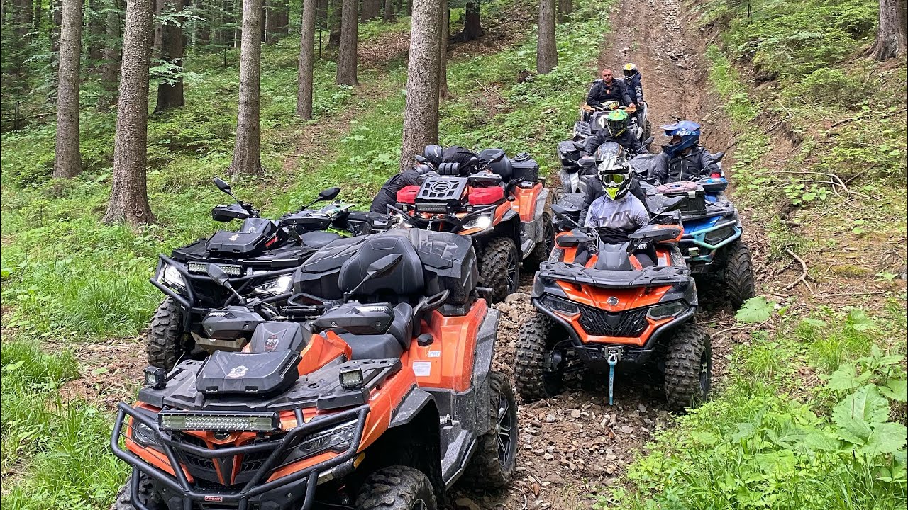Atv Vlog ❌ Un nou traseu la Valea Doftanei cu Daniel Mirica&Mihail Chirica, exploram padurile 💯