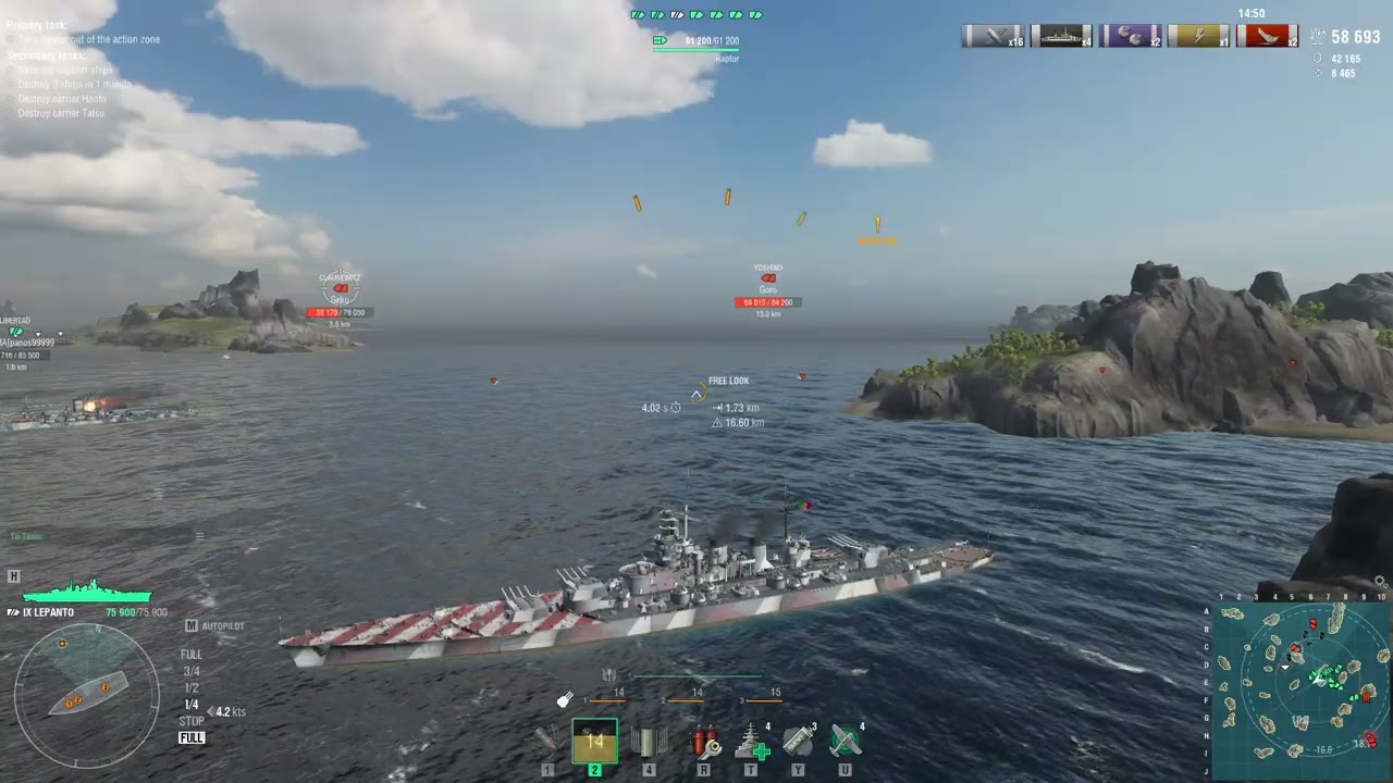 World of Warships | IX LEPANTO | I carried and still lost