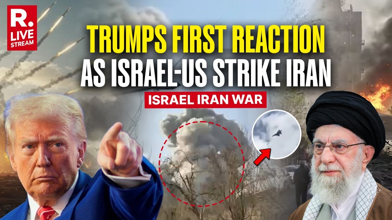US-Israel Attacks Iran LIVE Updates: Trump Reacts After US-Israel Strikes | Netanyahu | Khamenei