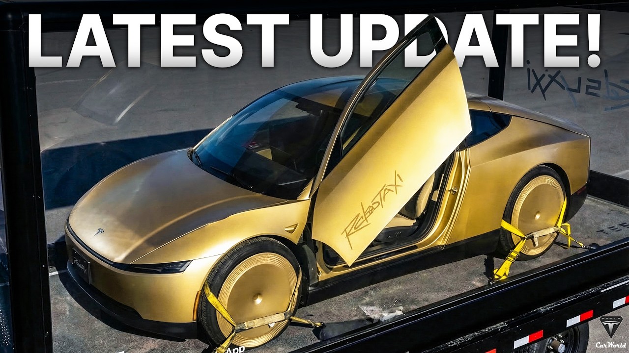 Илон Маск подтвердил запуск роботакси Tesla Cybercab и невероятный проект Terafab!