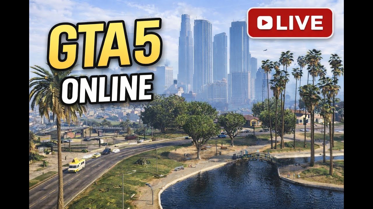 GTA 5 Online Free Roam + Missions #gta5