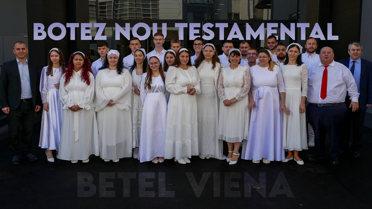 Betel Viena - Slujba de botez 12.11.2023. (22 de candidați)