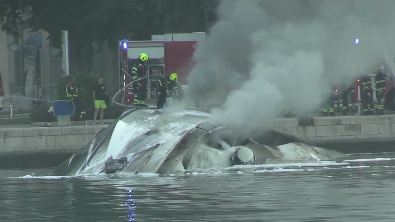 POŽAR U MAKARSKOJ GRADSKOJ LUCI!
