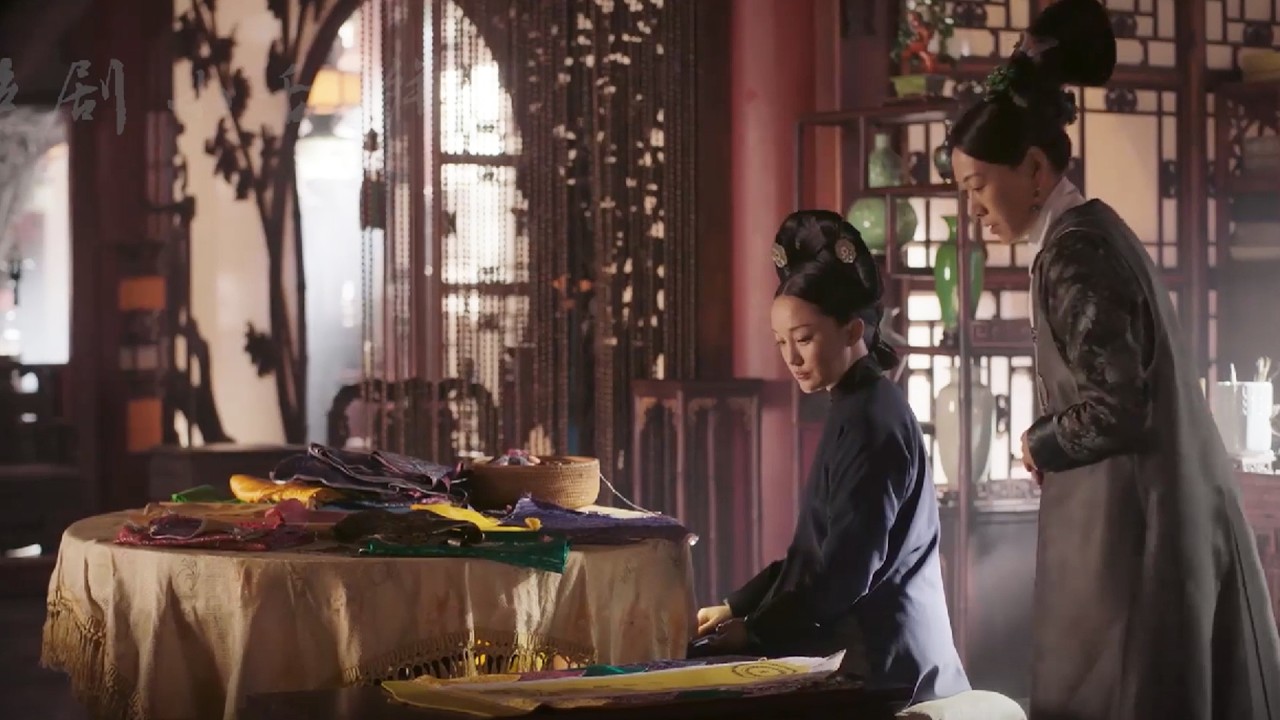 如懿只是淡淡扫了一眼桌子，一旁的榕佩瞬间心领神会，复仇即将拉开！