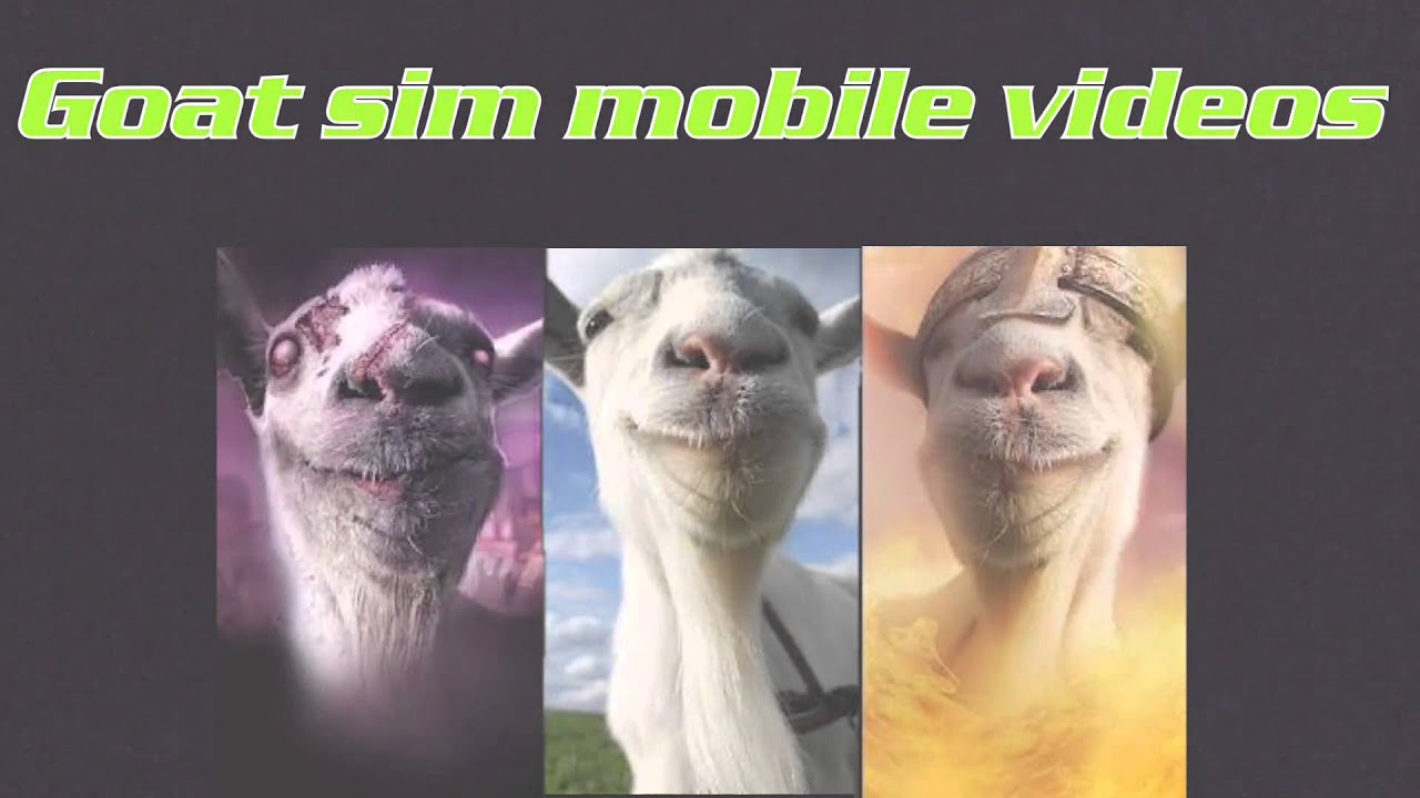 Goat sim how to make a really bizarre thing