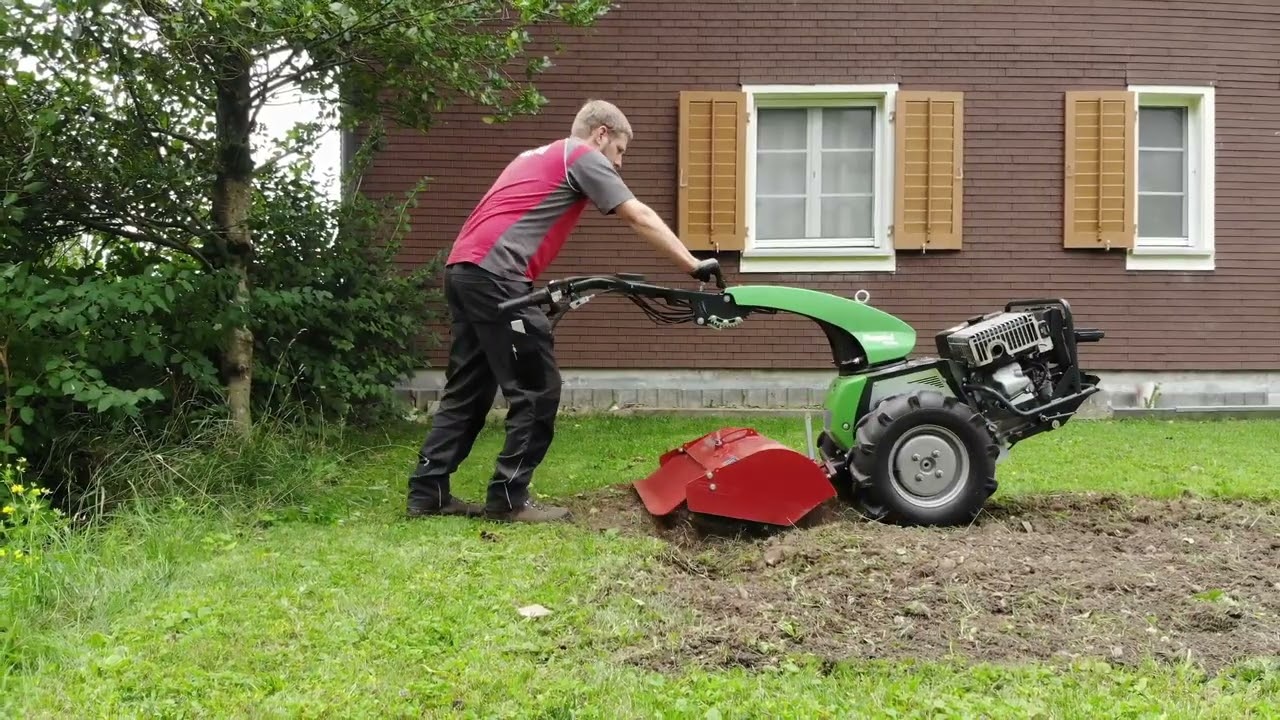 Rapid KIPOS Einachser - der spezialist im Gartenbau