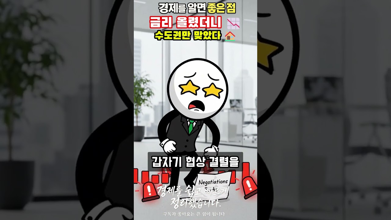 금리 0 25% 인상에 수도권 집값만 흔들리고 코스피는 왜 뛰었나 #금리 #수도권집값 #코스피 #반도체 #경제분석