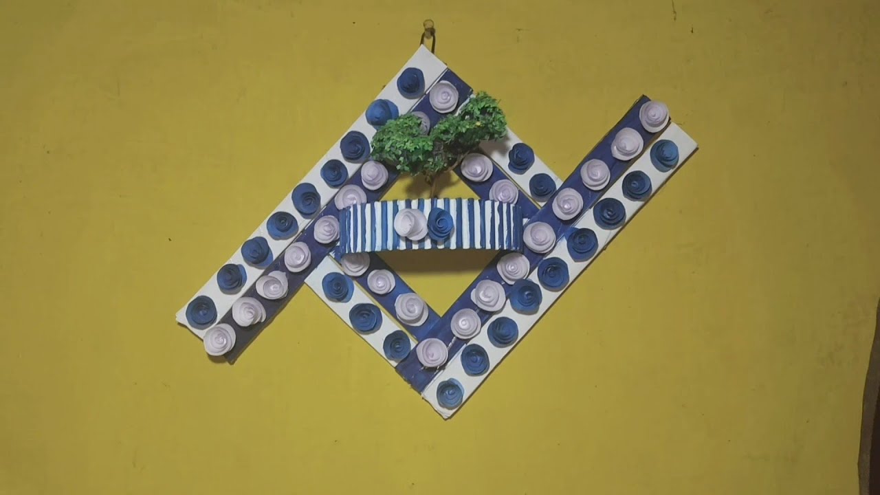 How to make easy and attractive unique home decor item to west cardboard 