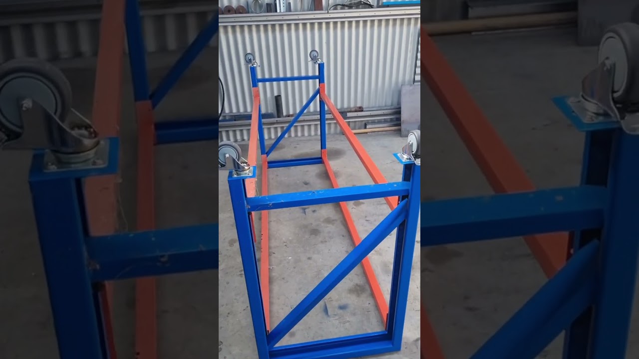 Making a workbench out of pallet racking