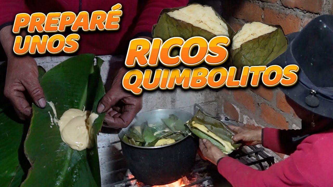 RICOS QUIMBOLITOS (Hechos a leña) | Doña Empera