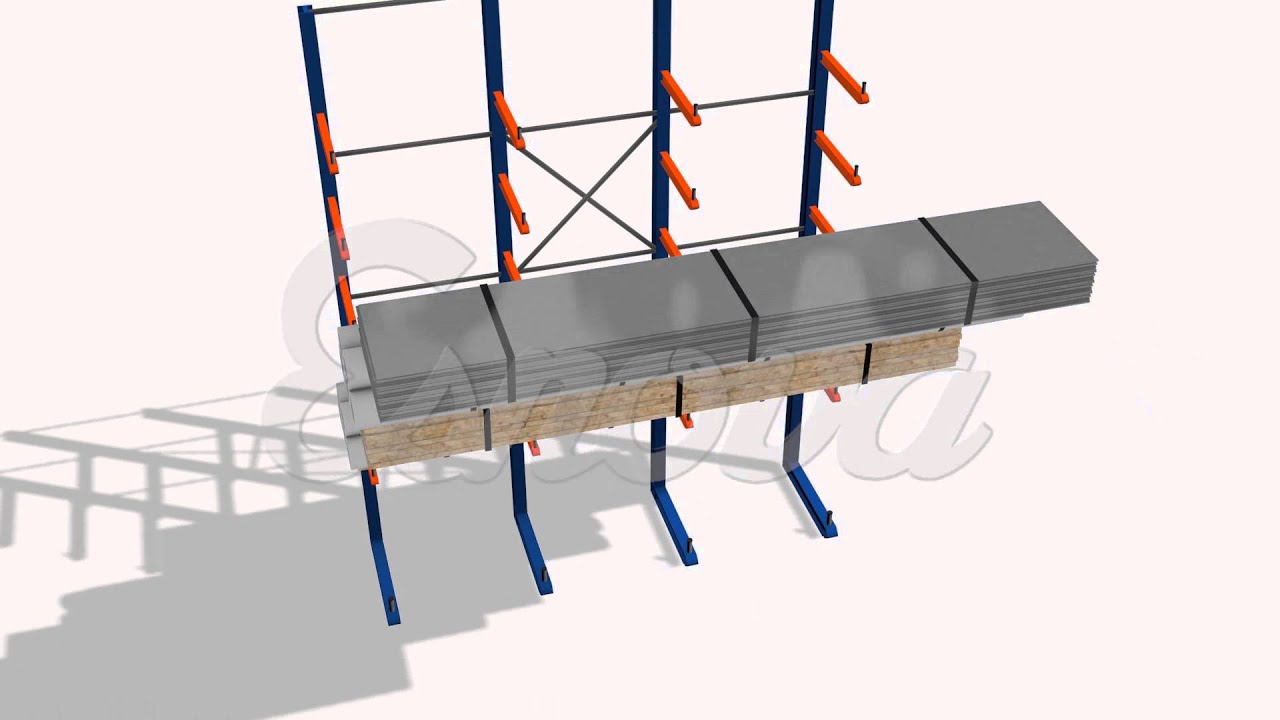 Cantilever shelves