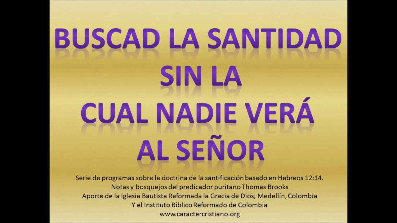 Programa 8 - Buscad la Santidad - porqué es necesario Evaluar si tenemos la santidad real