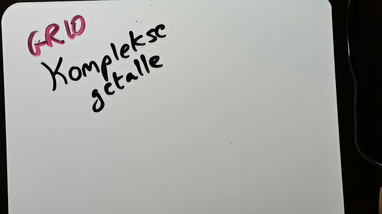 Alpha-Wiskunde Gr10 Komplekse getalle inleiding