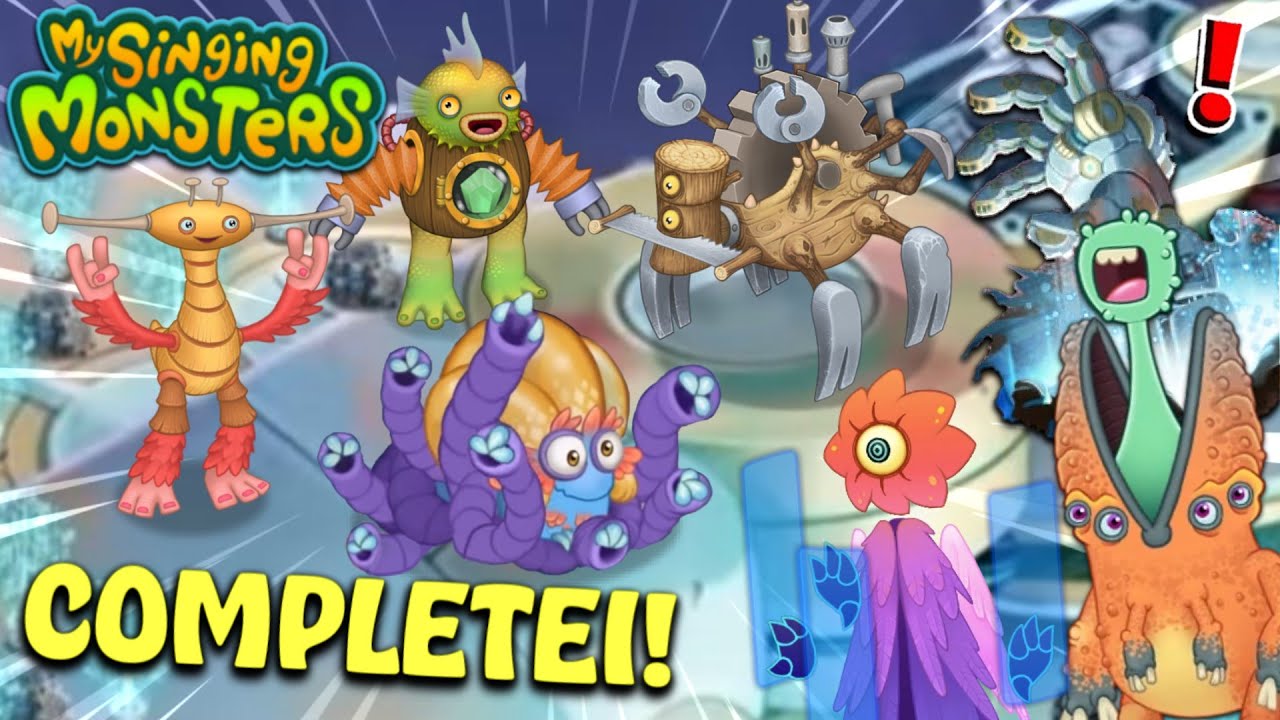 I COMPLETED THE NEW MECHANICAL ISLAND! BOGLO SOUNDS AMAZING! NEW SOUNDS E+ | My Singing Monsters