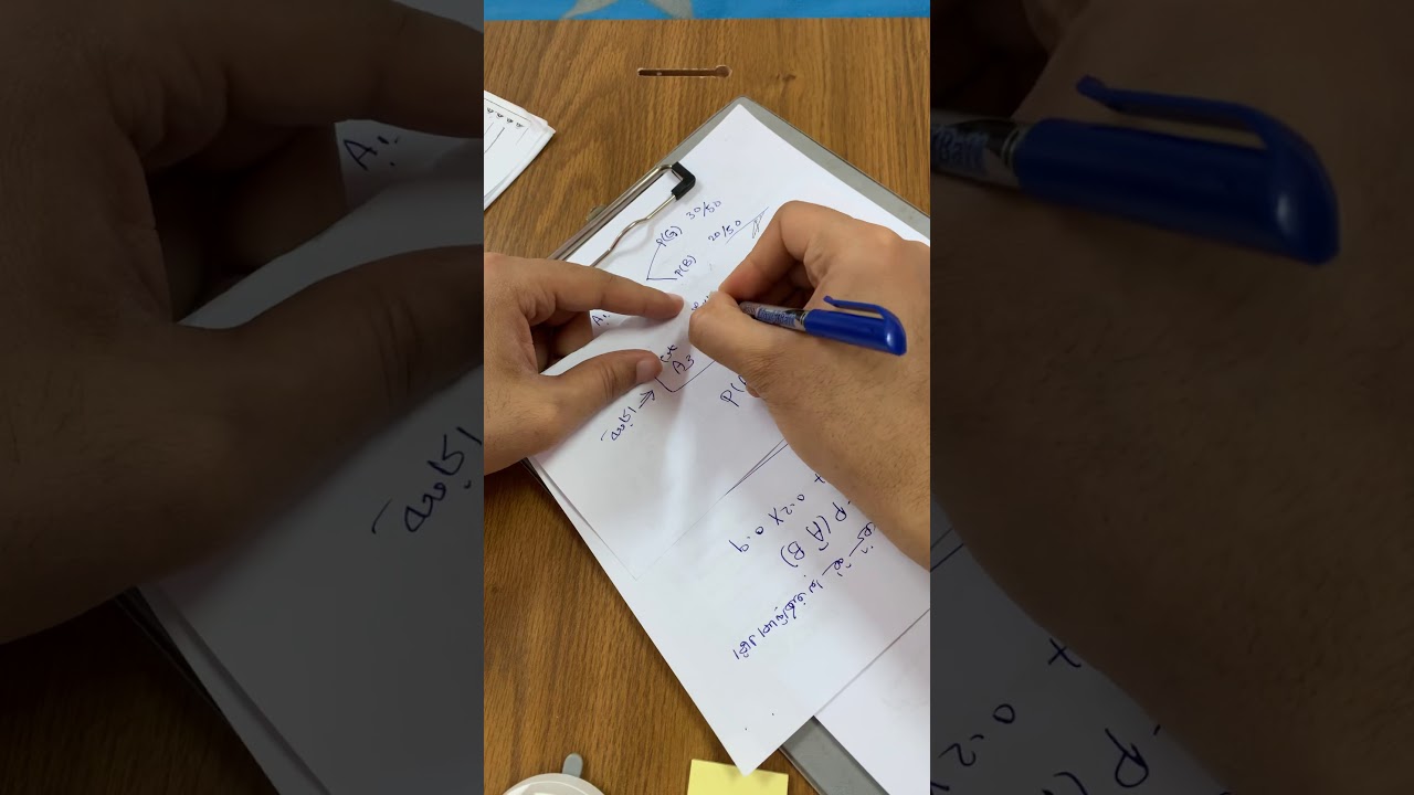 تانيةعربي-إحصاء - نظرية بيز الجزء رقم (١) - CH1
