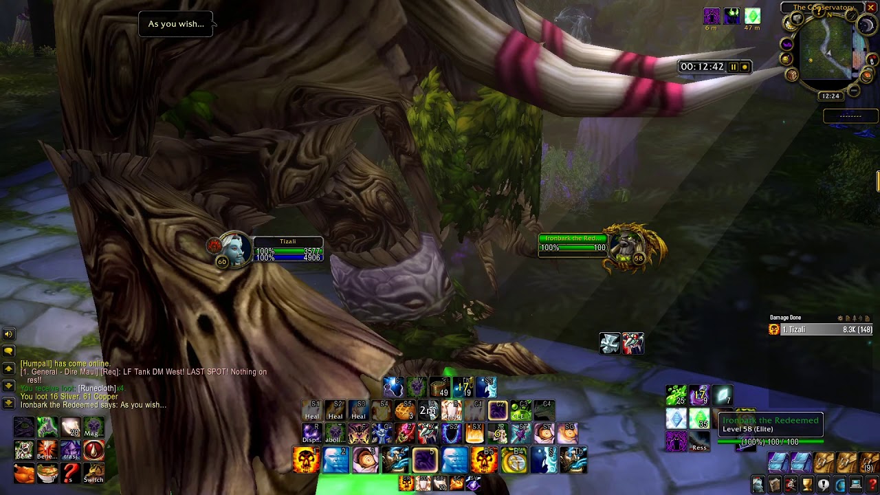 SOLO DIRE MAUL JUMP RUNS - Shadow Priest  Under 20 min - Full Guide in Description