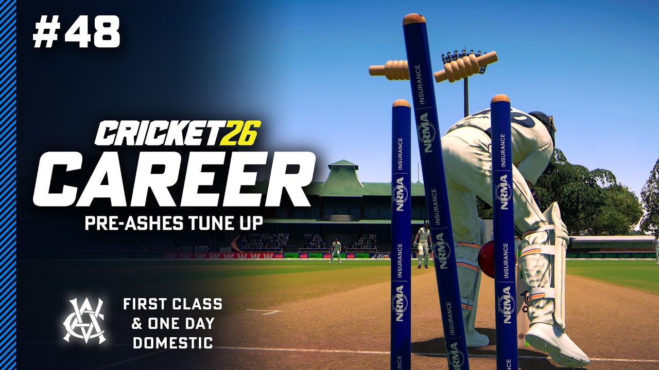 Подготовка к Ashes - Режим карьеры в Cricket 26 #48