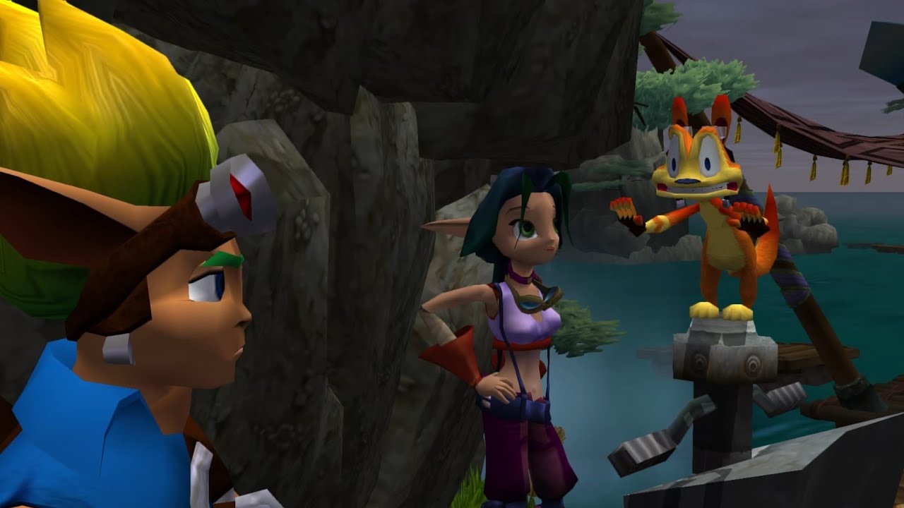 I hate the water temple and we go down...all the way down to rat town in Jak and Daxter