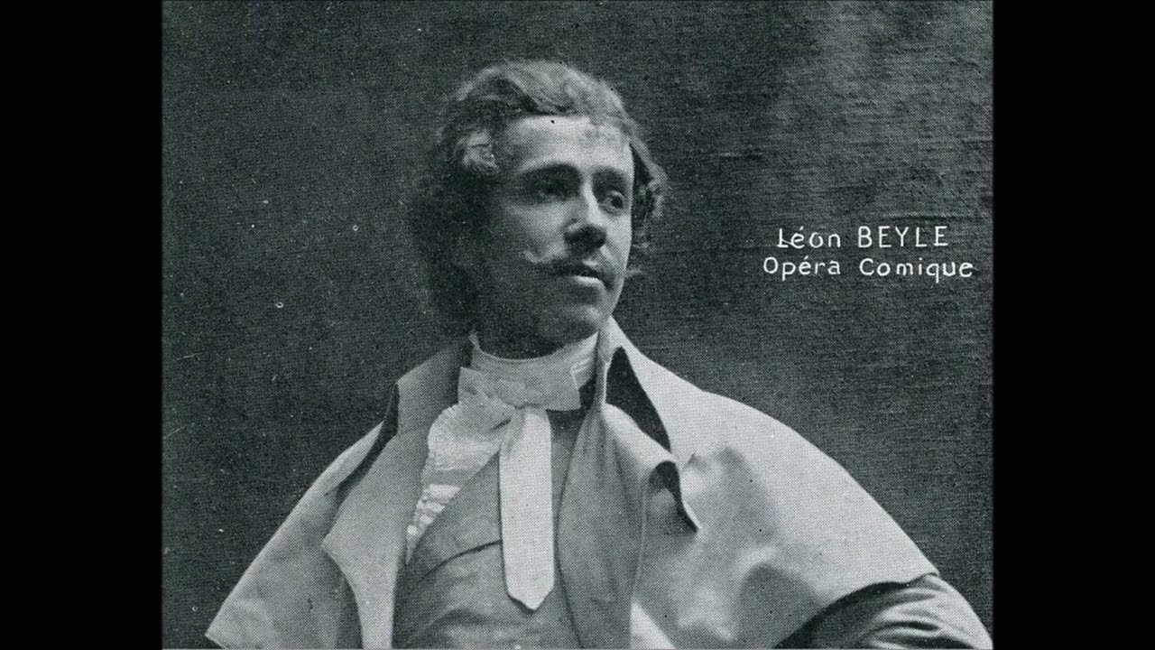 JOCELYN (Godard) Berceuse par Leon Beyle de l'Opéra-Comique