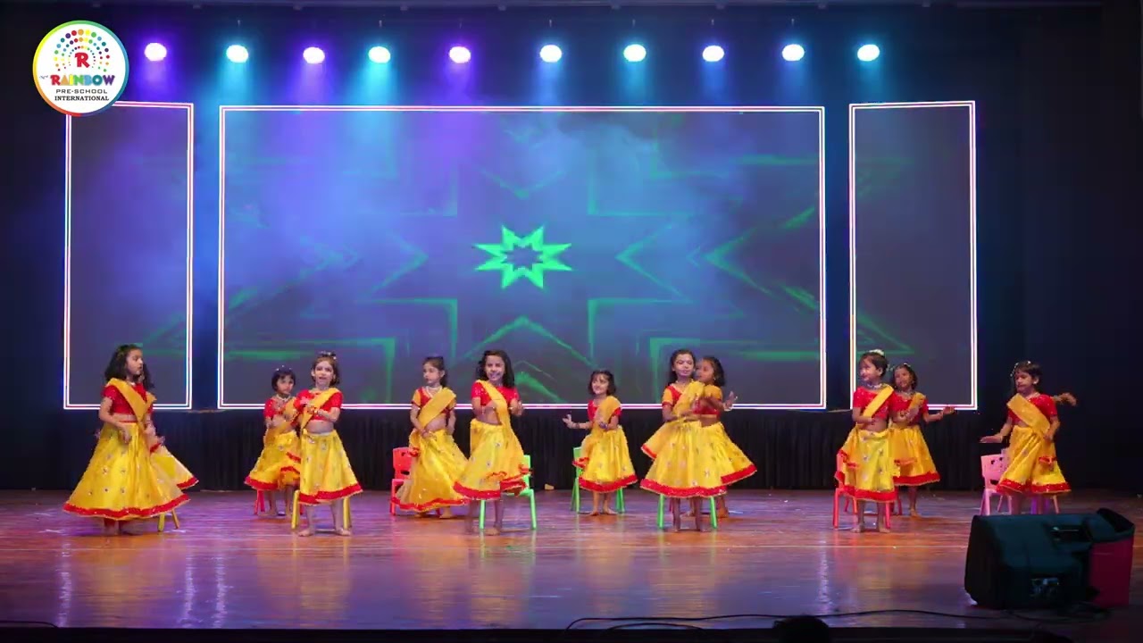 SR KG SAWAR LOON @ NEW RAINBOW PRESCHOOL 5th ANNUAL FUNCTION 2025 🕺💃🌟🌈