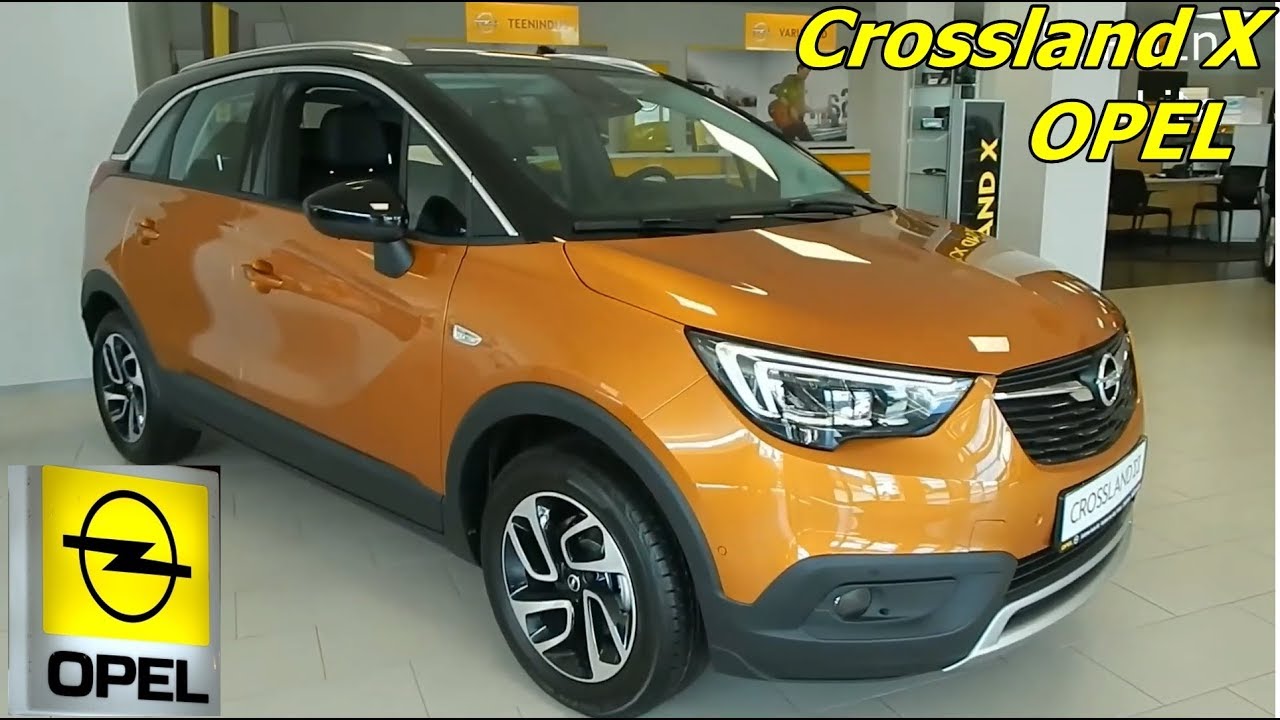 OPEL Crossland X 1.2 Turbo 110 л.с  6АТ Enjoy на платформе PSA стоит ждать в российских автосалонах
