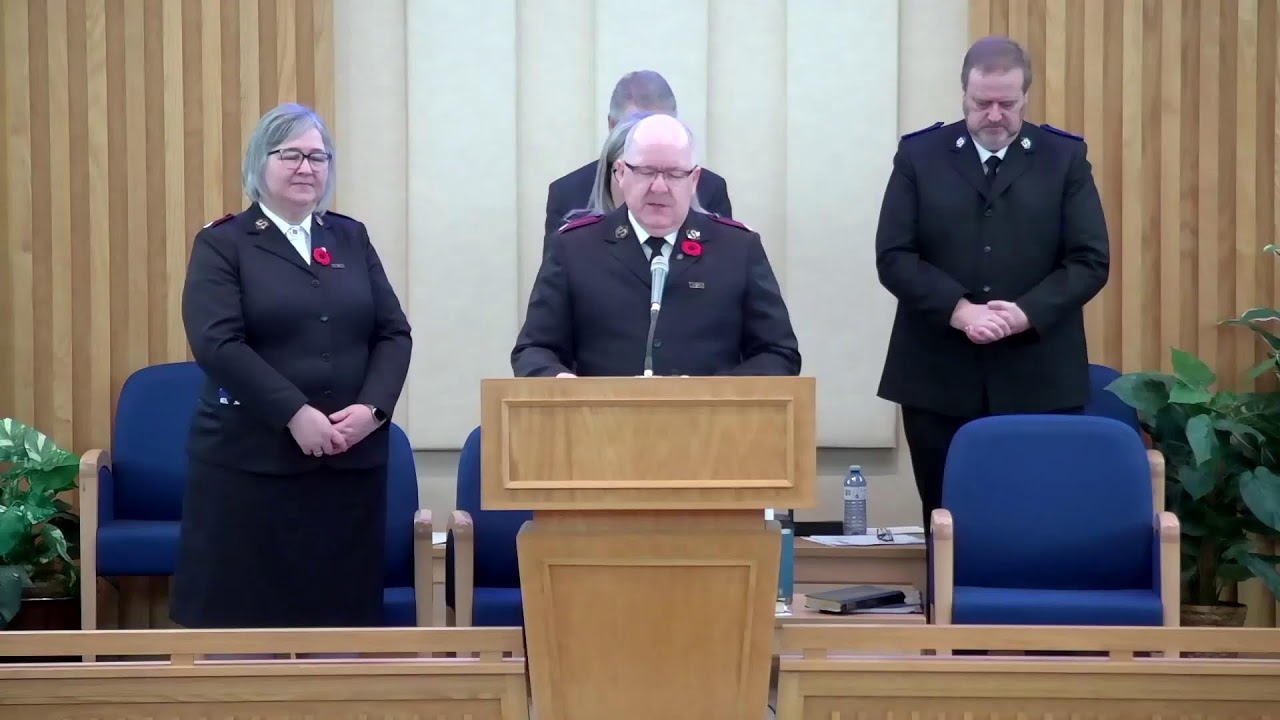 St. John's Citadel -  Sunday Morning Worship Service,  November 2nd, 2025