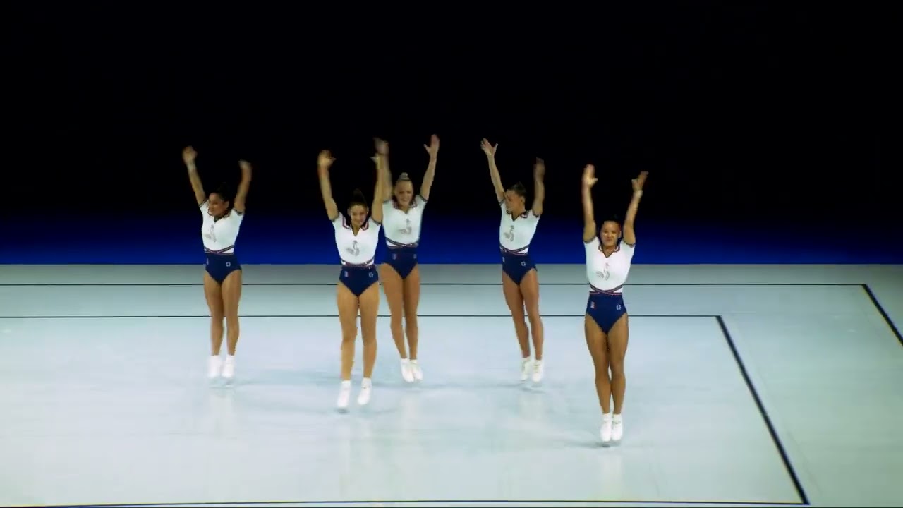 France (FRA) - 2024 Aerobic Worlds, Pesaro (ITA) Qualifications Group