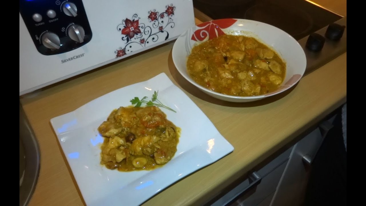 Receta de Pollo con Almendras Estilo Chino Monsieur Cuisine Lidl Silvercrest