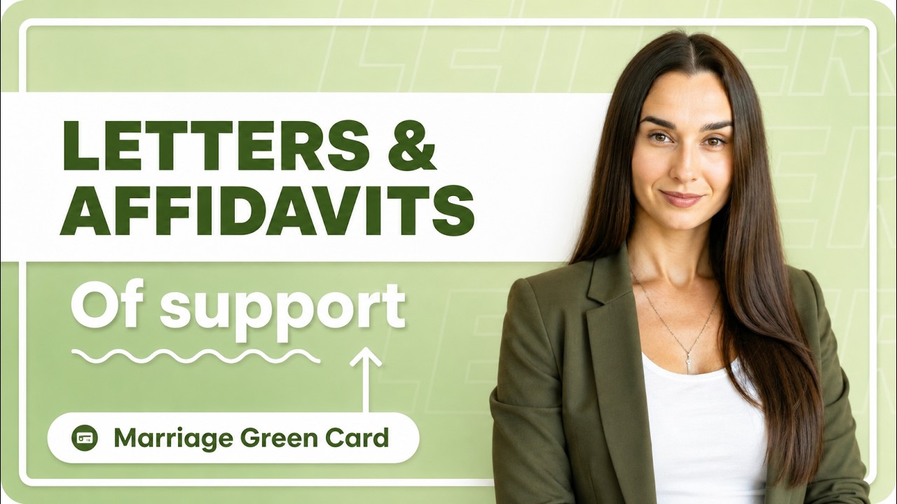 Letters of Support and Affidavits of Support for Immigration