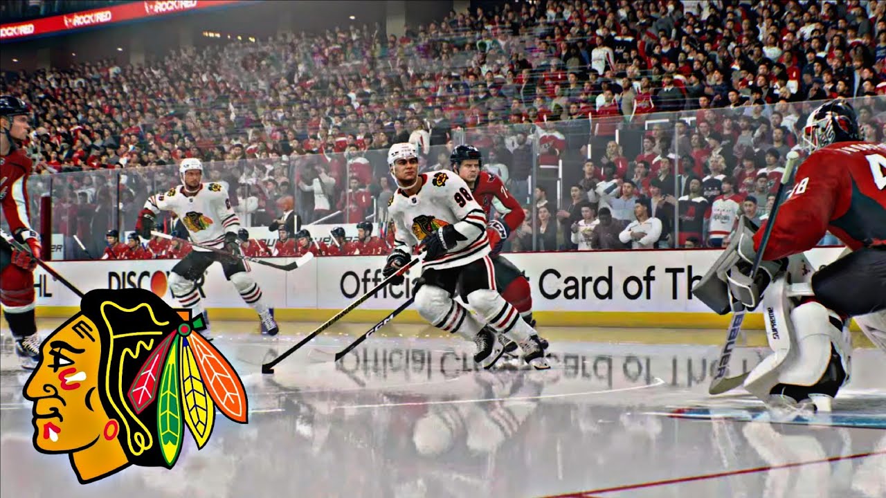 Chicago Blackhawks vs Washington Capitols! NHL 26! PS5 Pro 4K!