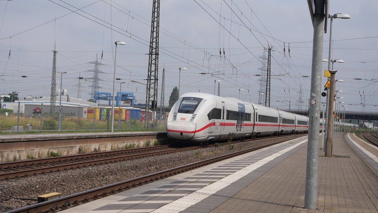 Eisenbahnverkehr in Hürth-Kalscheuren Mit Br 193 482 275 186 185 189 460 462 442 620 412 406 407